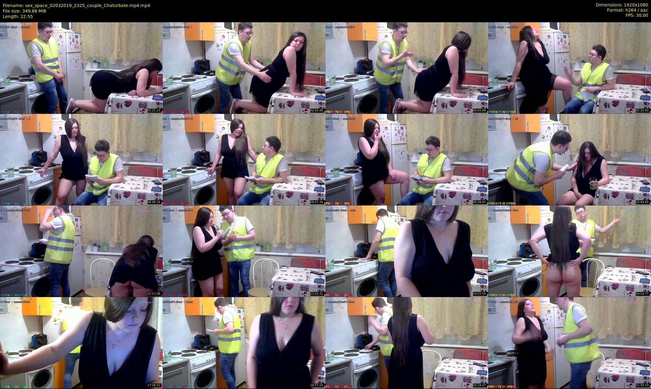 sex_space — 23 minute Chaturbate couple cam show recording, 1080p, Mar 2, 2019