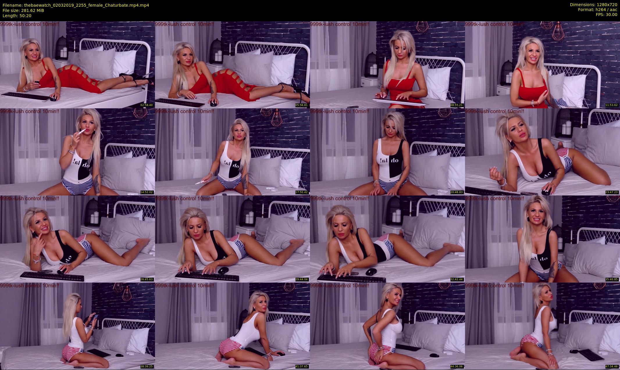 thebaewatch — 51 minute Chaturbate female cam show recording, 720p, Mar 2, 2019