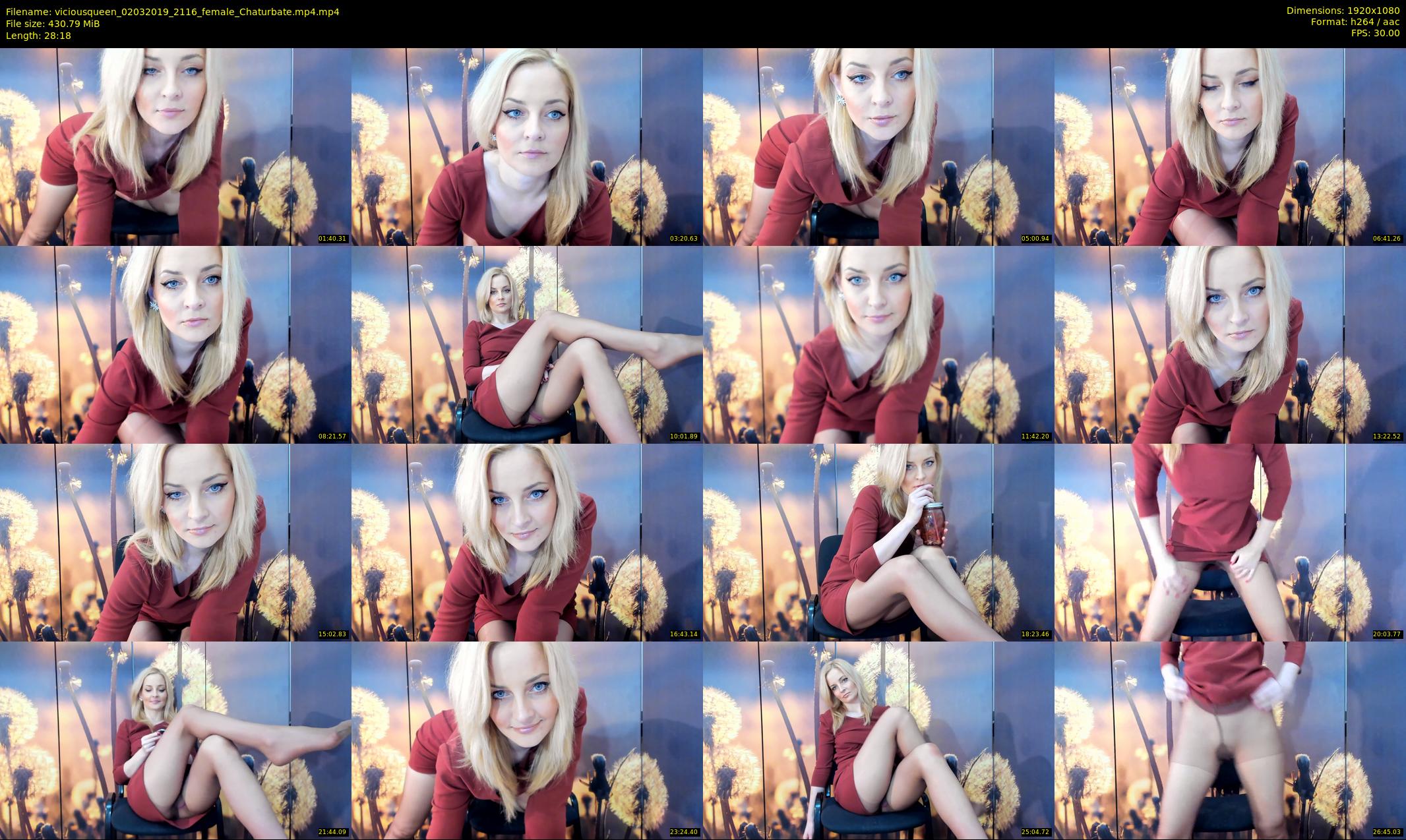 viciousqueen — 29 minute Chaturbate female cam show recording, 1080p, Mar 2, 2019