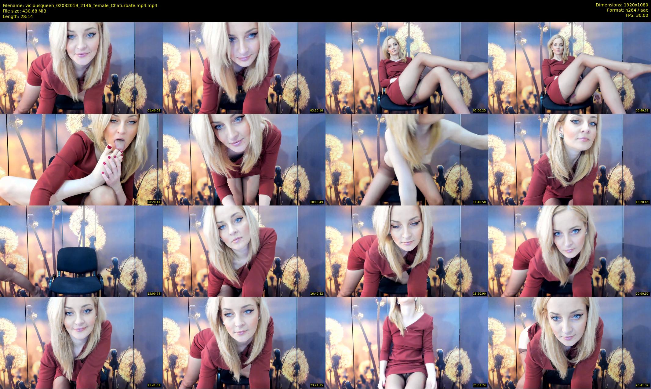 viciousqueen — 29 minute Chaturbate female cam show recording, 1080p, Mar 2, 2019