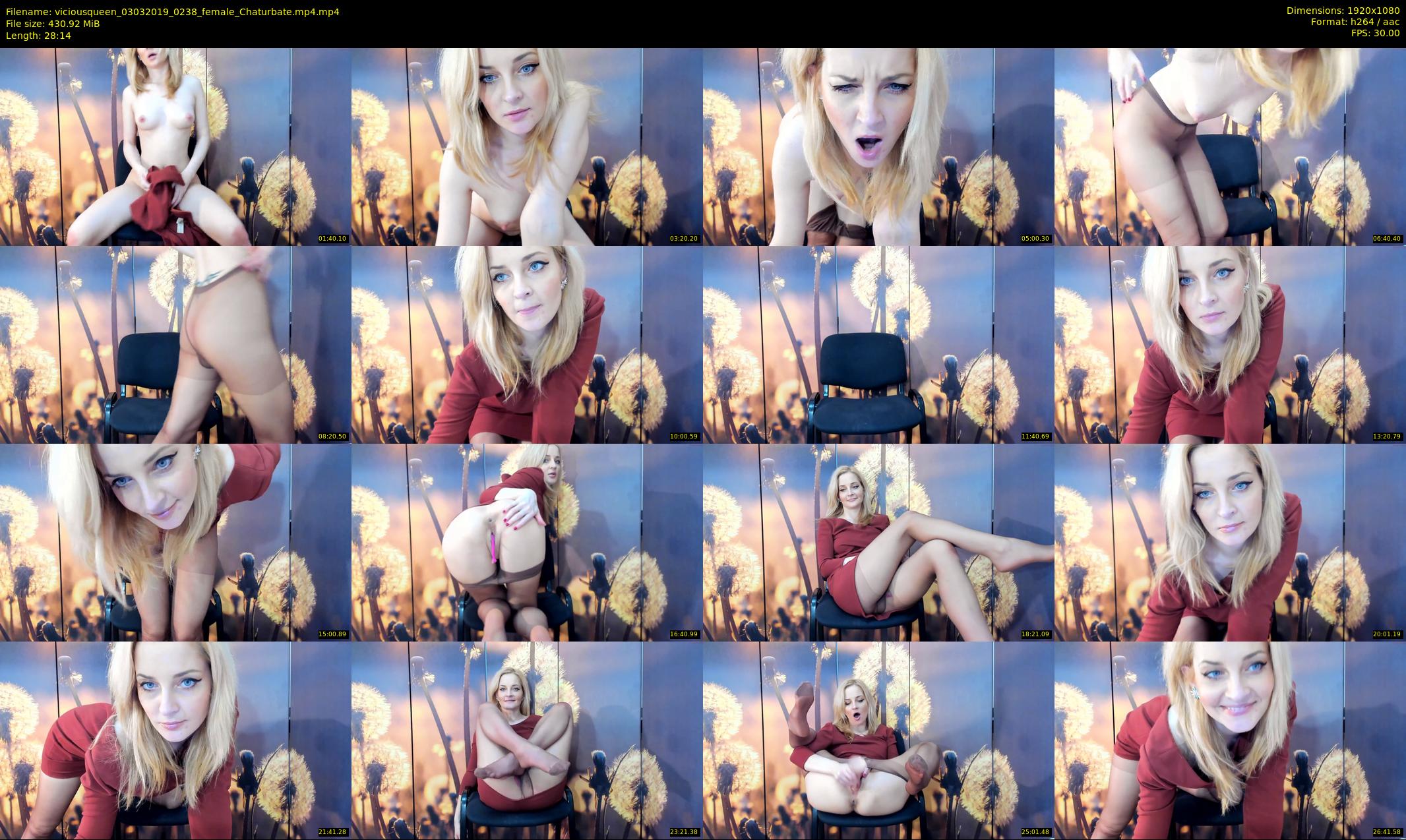 viciousqueen — 29 minute Chaturbate female cam show recording, 1080p, Mar 3, 2019