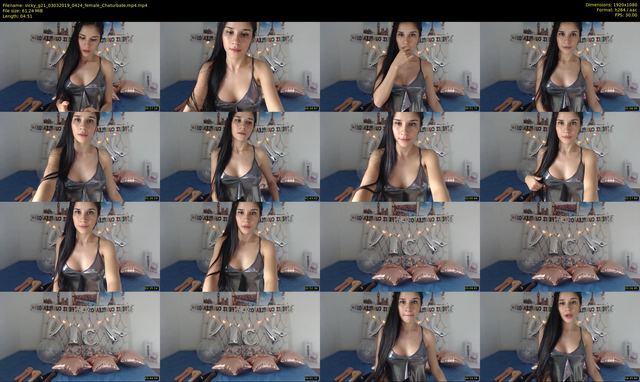 vicky_g21 — 5 minute Chaturbate female cam show recording, 1080p, Mar 3, 2019
