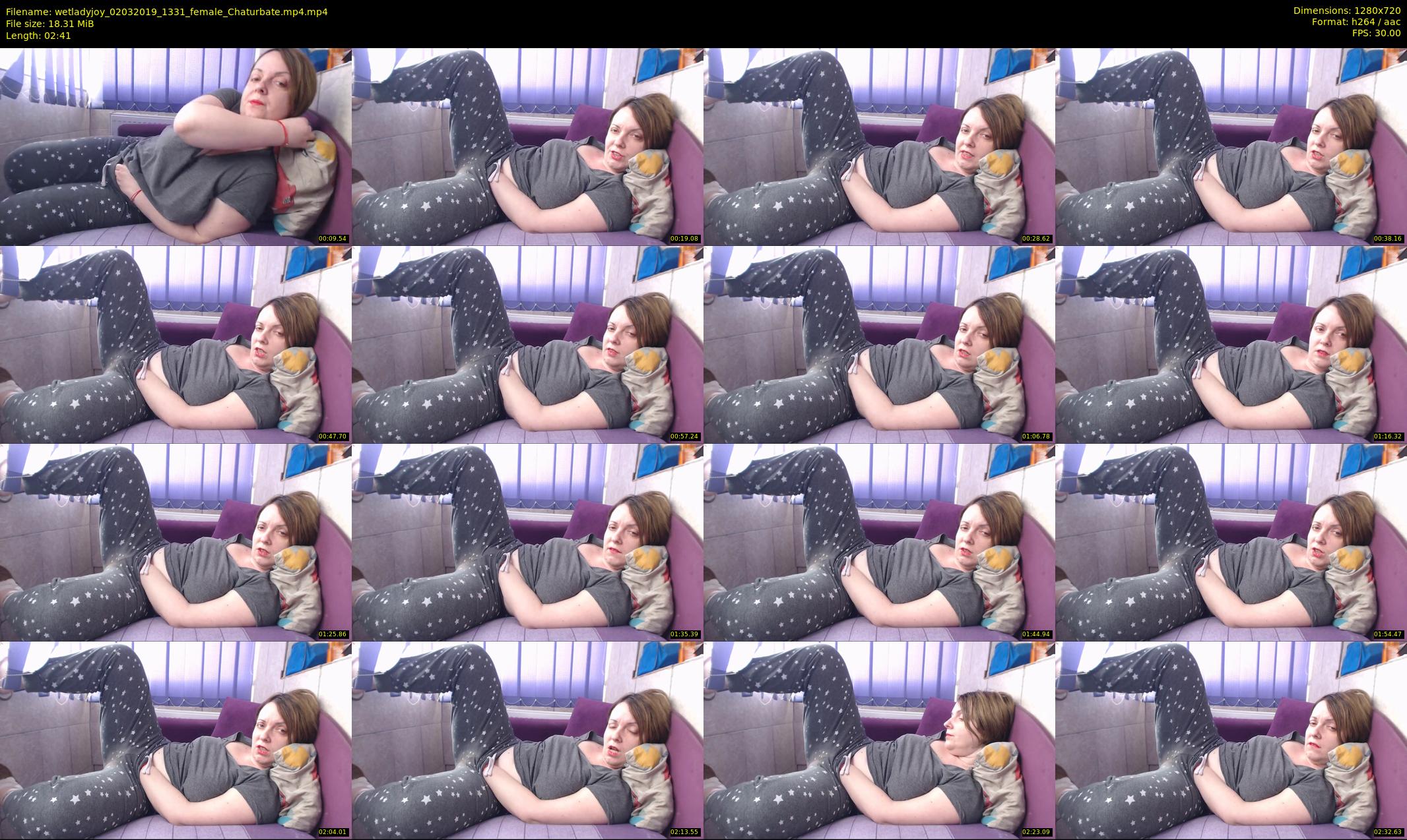 wetladyjoy — 3 minute Chaturbate female cam show recording, 720p, Mar 2, 2019