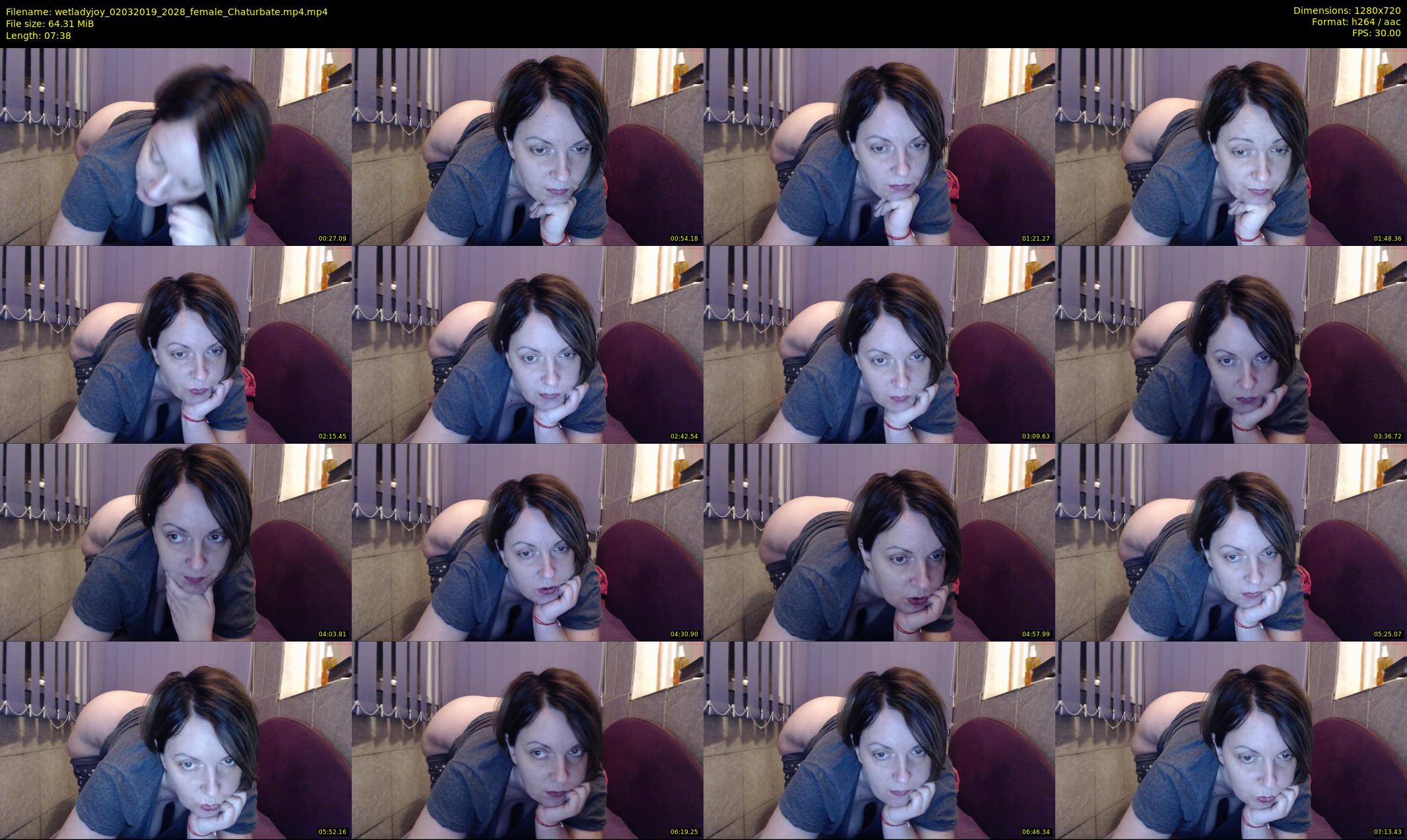 wetladyjoy — 8 minute Chaturbate female cam show recording, 720p, Mar 2, 2019
