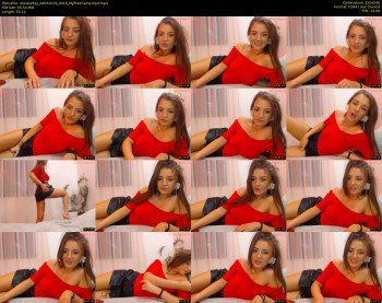AlessiaRay — 56 minute MyFreeCams cam show recording, SD, Mar 4, 2019