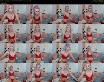 AshleyyLovee — 30 minute MyFreeCams cam show recording, 480p, Mar 4, 2019
