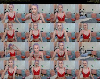 AshleyyLovee — 30 minute MyFreeCams cam show recording, 480p, Mar 4, 2019