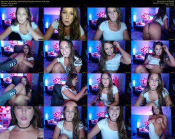 BrielleDay — 80 minute MyFreeCams cam show recording, 480p, Mar 4, 2019