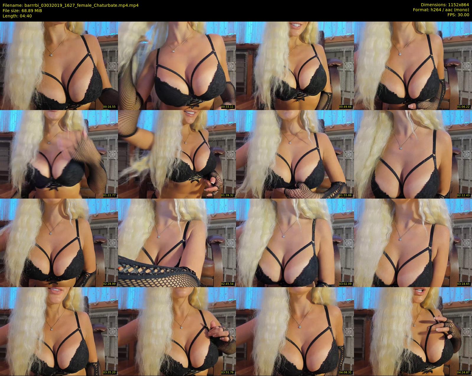 barrrbi — 5 minute Chaturbate female cam show recording, 720p, Mar 3, 2019