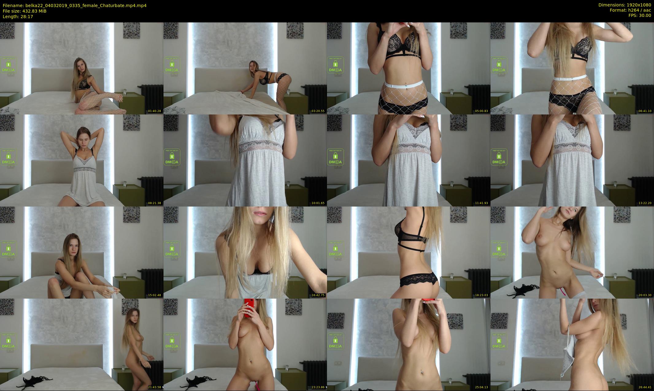 belka22 — 29 minute Chaturbate female cam show recording, 1080p, Mar 4, 2019