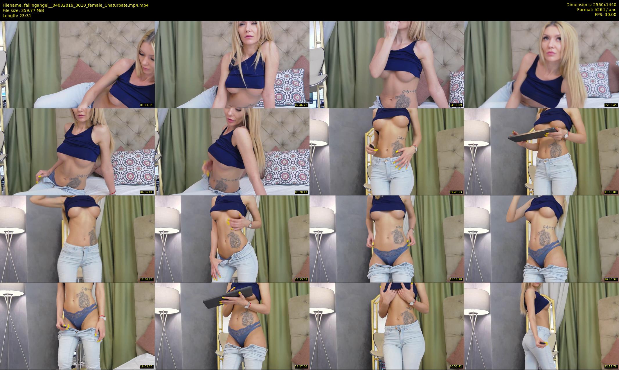 fallingangel_ — 24 minute Chaturbate female cam show recording, 1080p, Mar 4, 2019