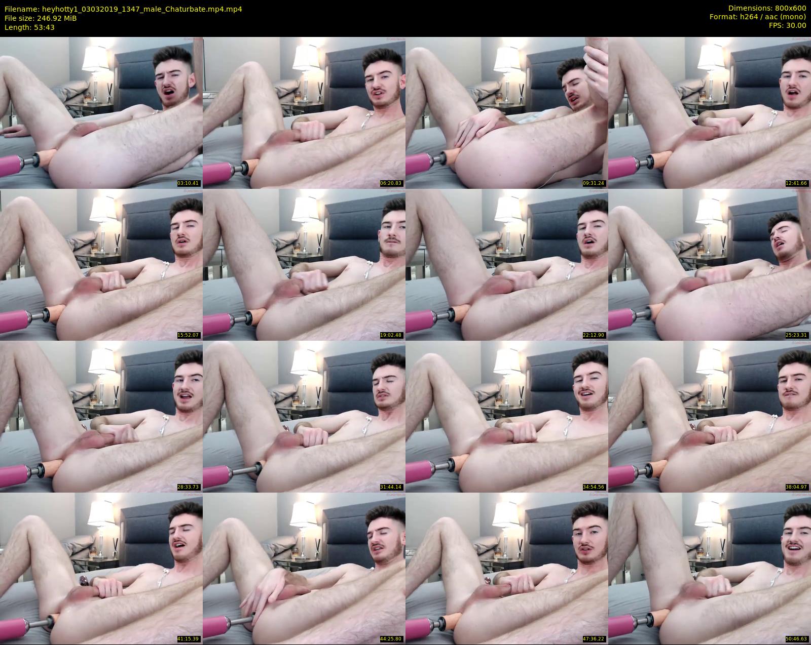 heyhotty1 — 54 minute Chaturbate male cam show recording, 480p, Mar 3, 2019