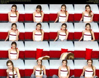 hornygirllx — 8 minute Chaturbate female cam show recording, 480p, Mar 3, 2019