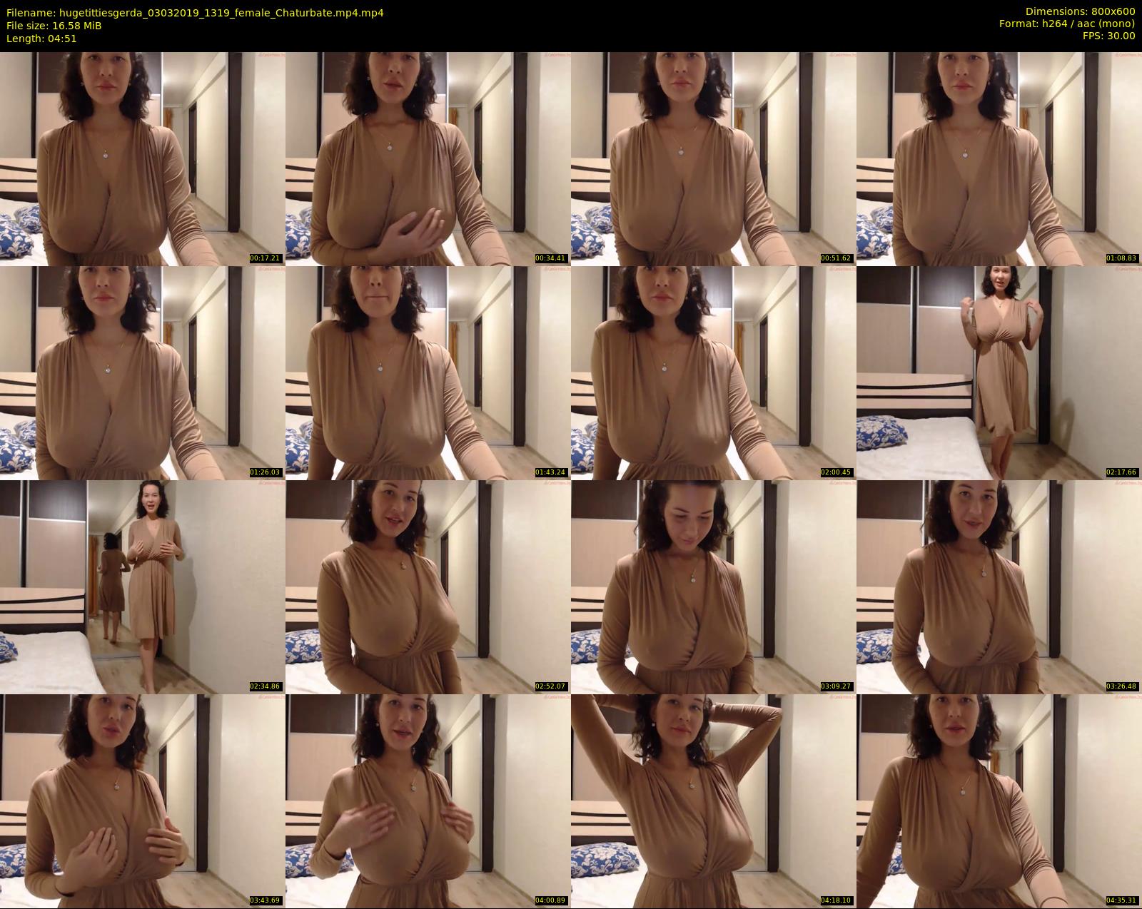 hugetittiesgerda — 5 minute Chaturbate female cam show recording, 480p, Mar 3, 2019