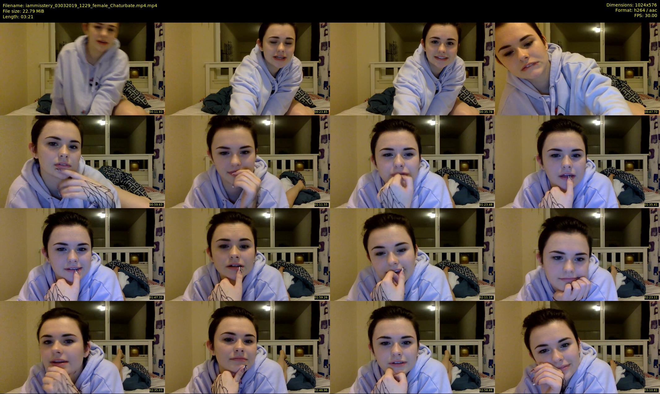 iammisstery — 4 minute Chaturbate female cam show recording, 480p, Mar 3, 2019