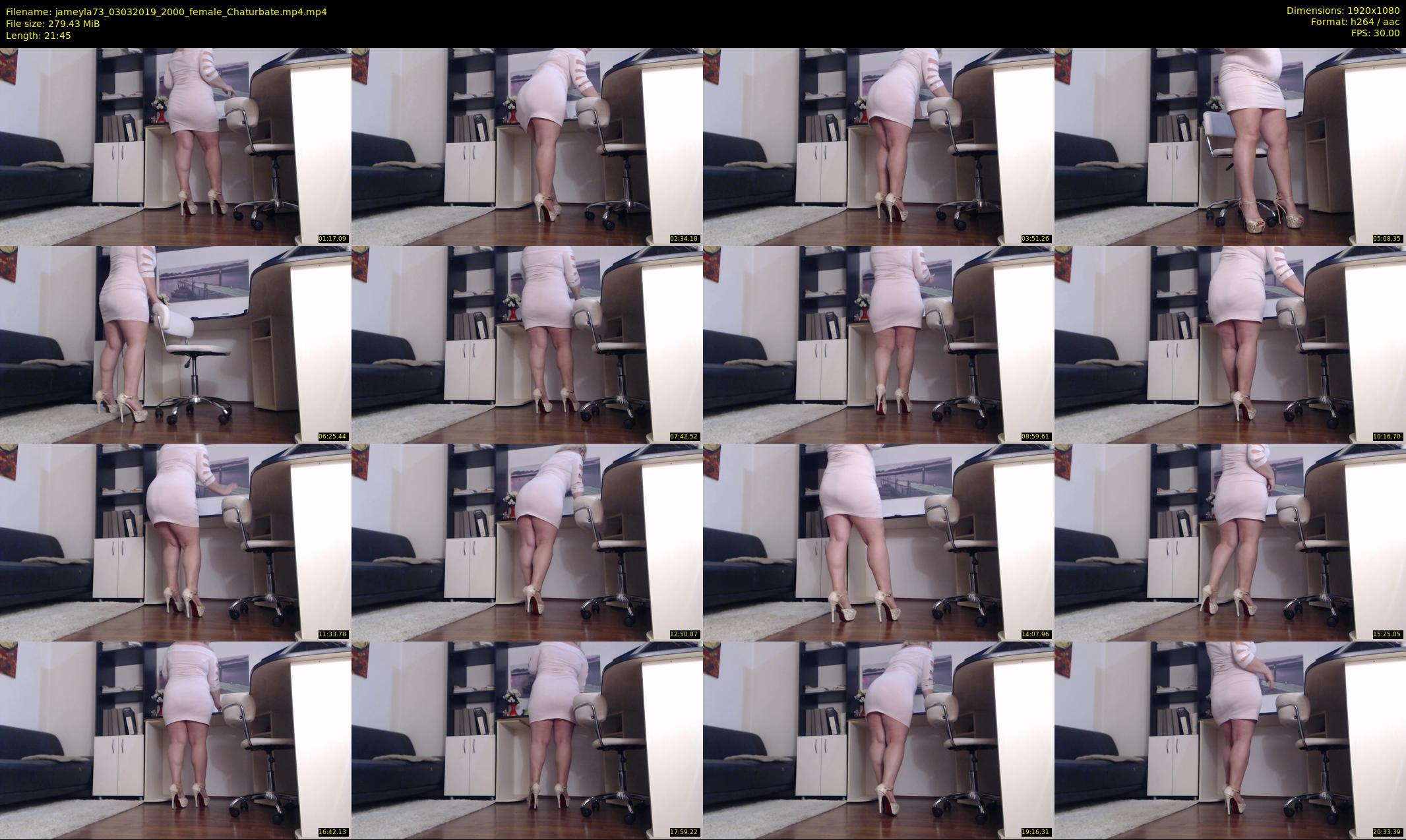 jameyla73 — 22 minute Chaturbate female cam show recording, 1080p, Mar 3, 2019