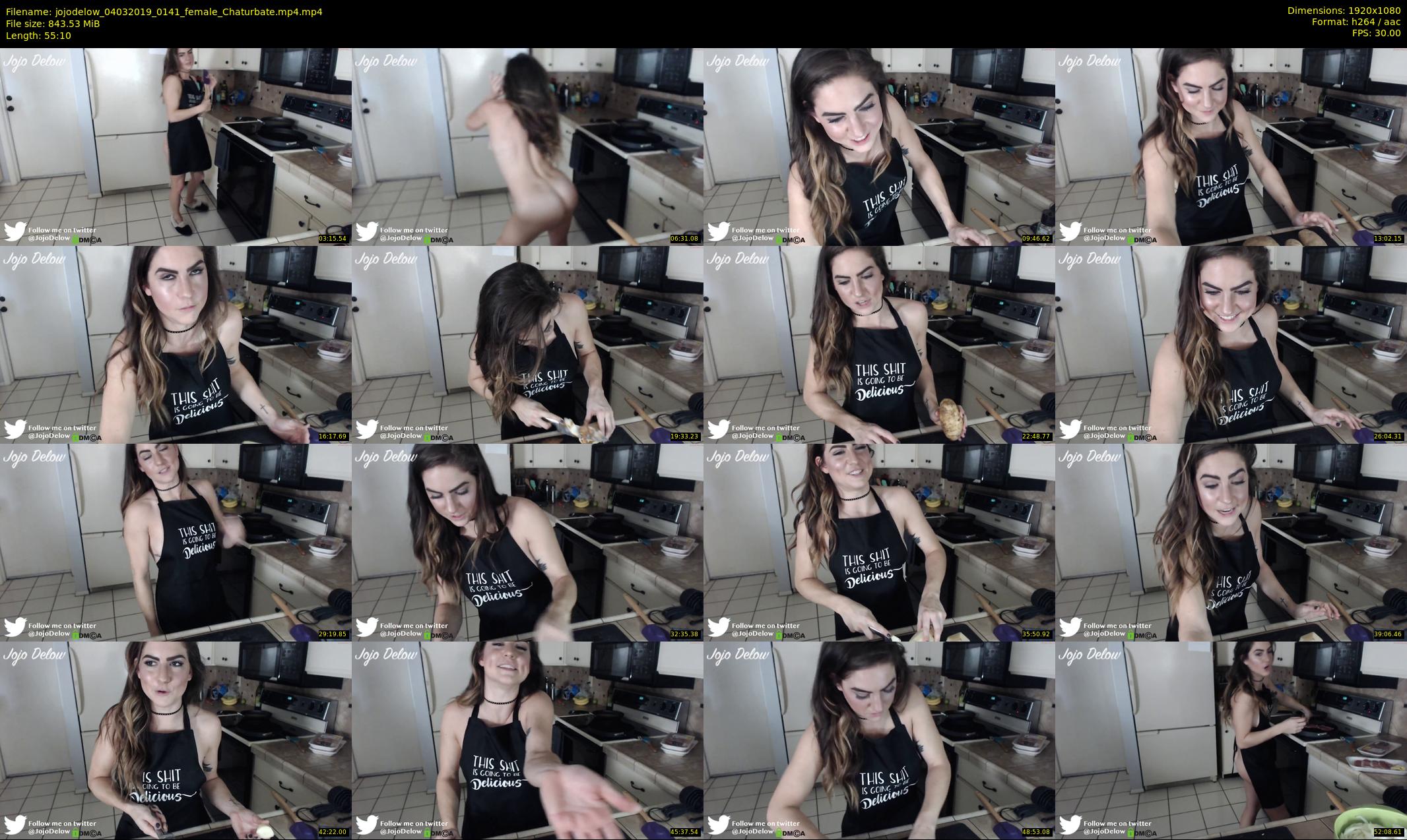 jojodelow — 56 minute Chaturbate female cam show recording, 1080p, Mar 4, 2019