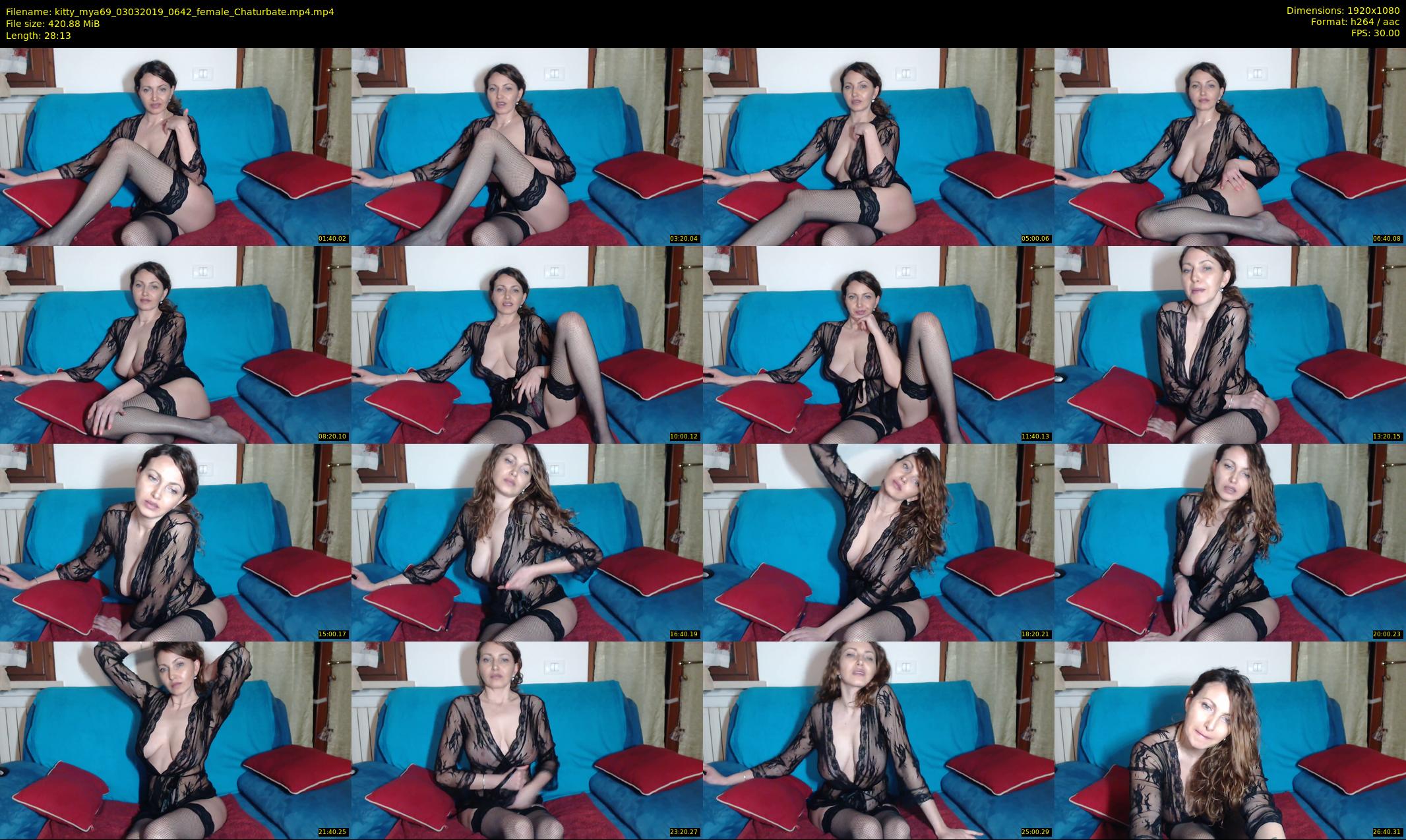 kitty_mya69 — 29 minute Chaturbate female cam show recording, 1080p, Mar 3, 2019