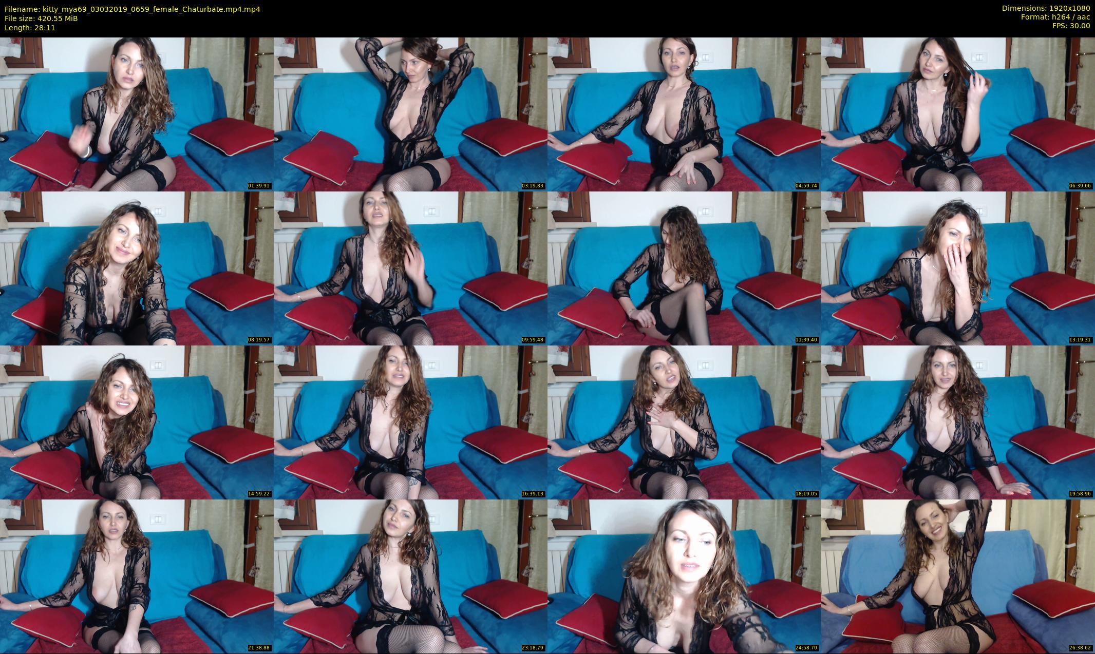 kitty_mya69 — 29 minute Chaturbate female cam show recording, 1080p, Mar 3, 2019