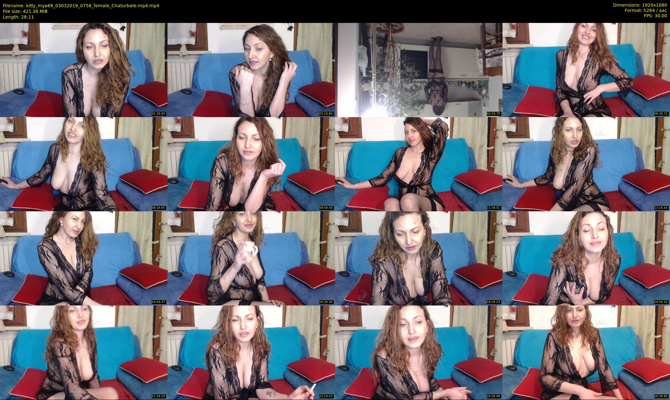 kitty_mya69 — 29 minute Chaturbate female cam show recording, 1080p, Mar 3, 2019