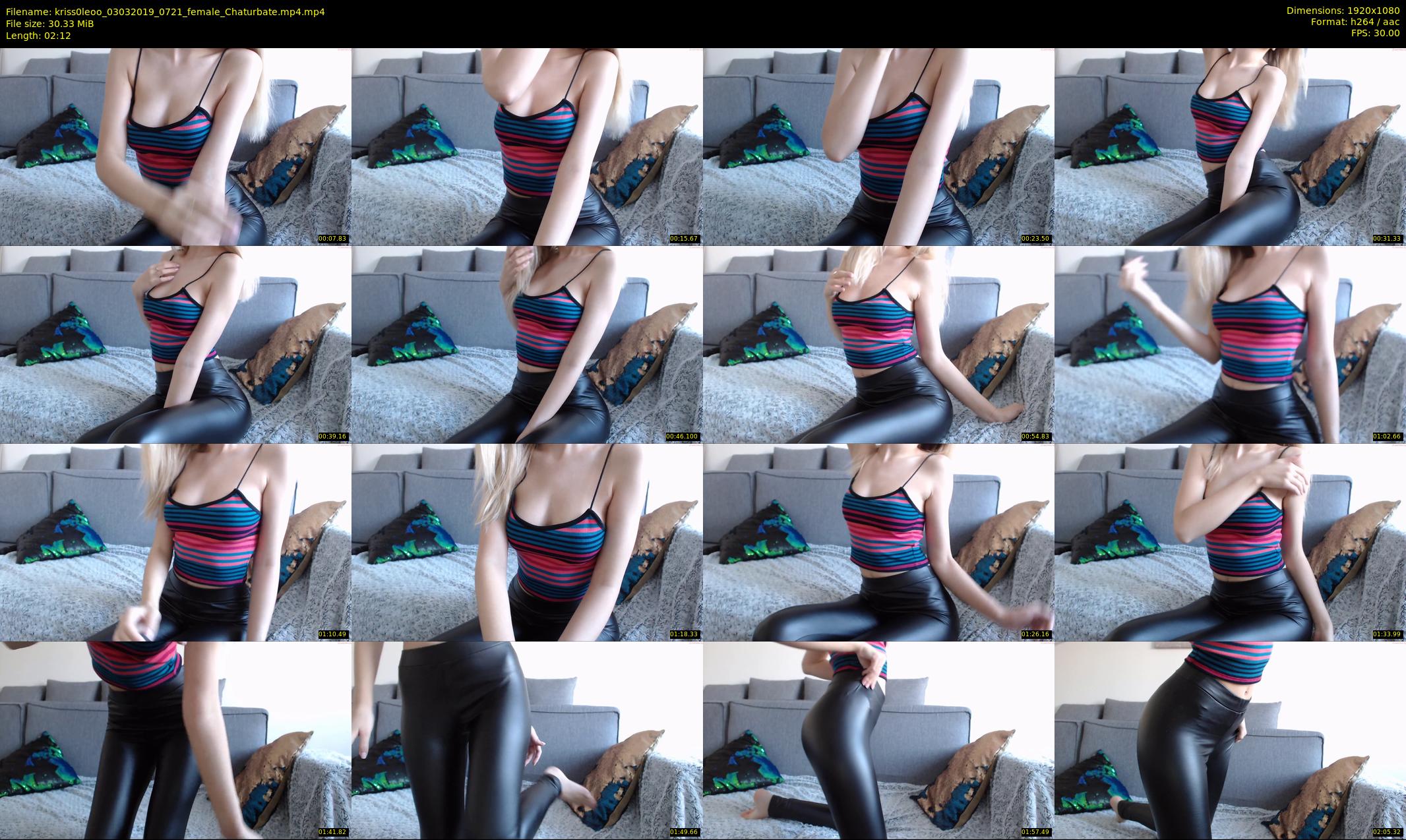 kriss0leoo — 3 minute Chaturbate couple cam show recording, 1080p, Mar 3, 2019