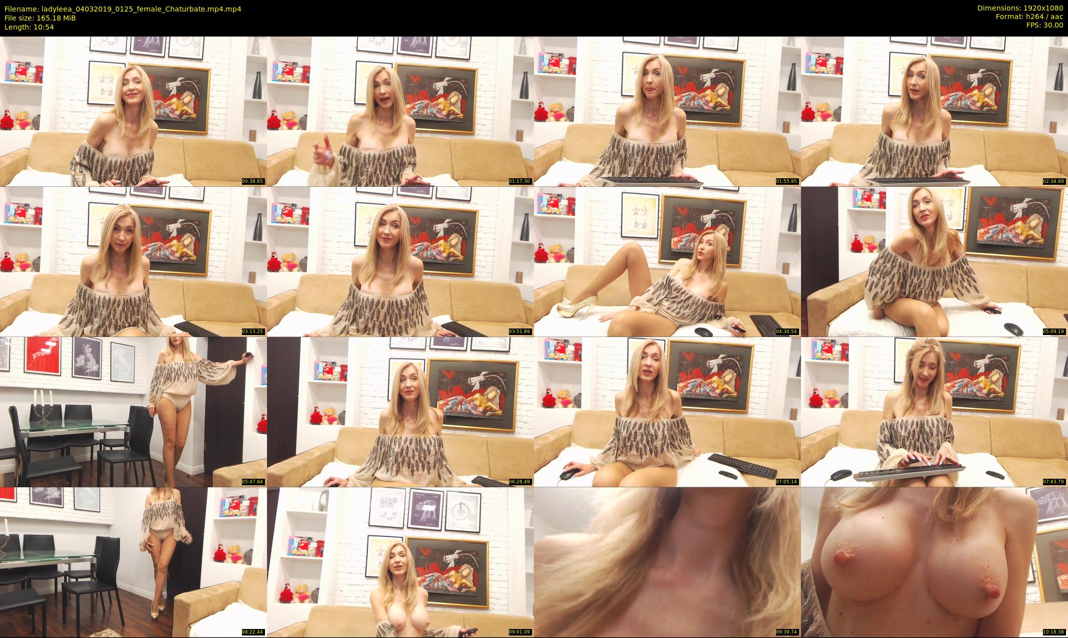 ladyleea — 11 minute Chaturbate female cam show recording, 1080p, Mar 4, 2019