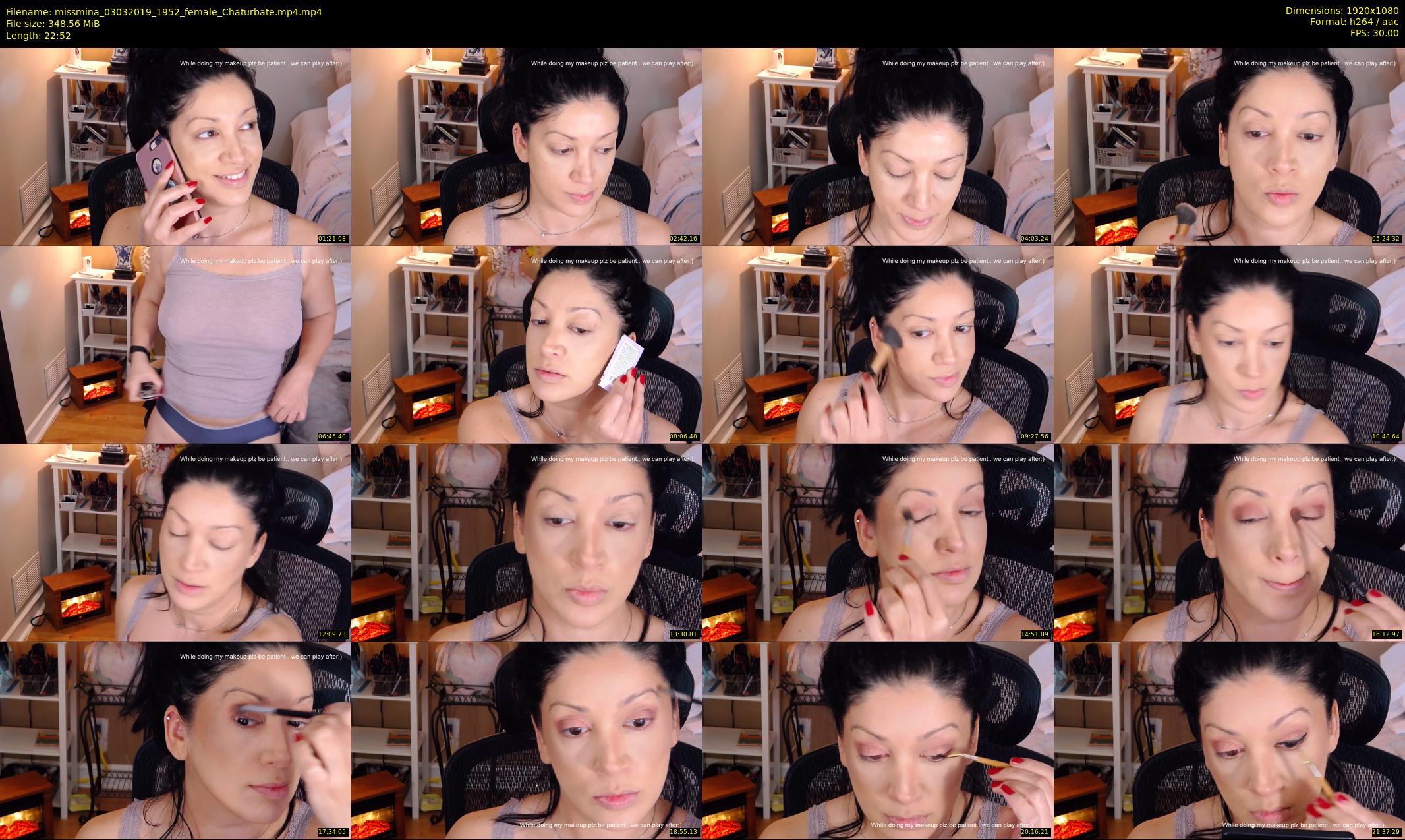 missmina — 23 minute Chaturbate female cam show recording, 1080p, Mar 3, 2019
