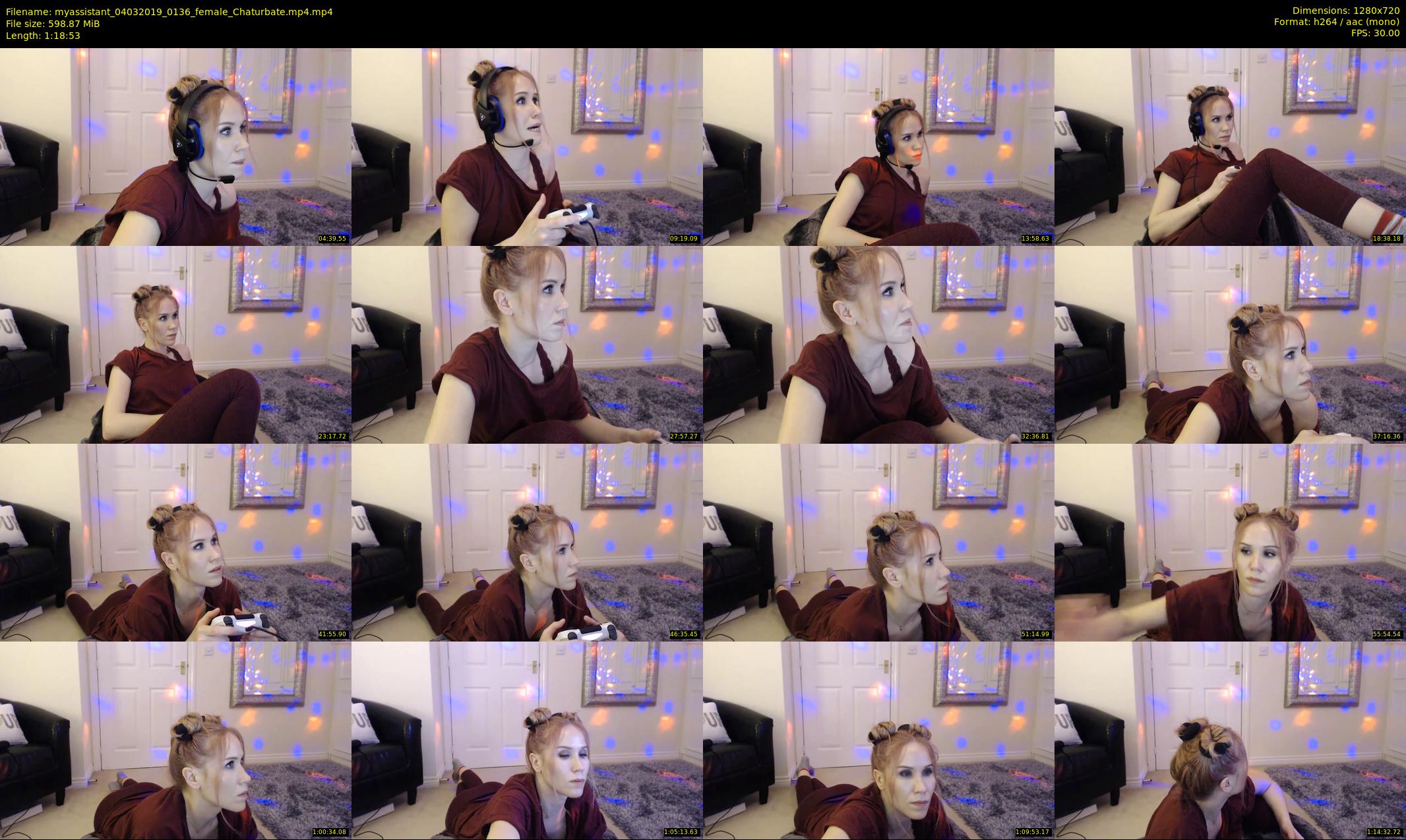myassistant — 79 minute Chaturbate female cam show recording, 720p, Mar 4, 2019