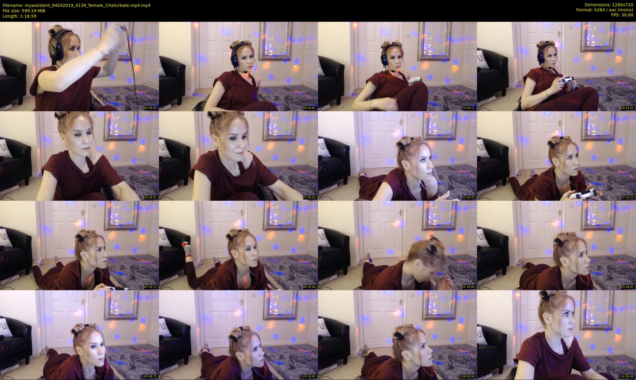 myassistant — 79 minute Chaturbate female cam show recording, 720p, Mar 4, 2019