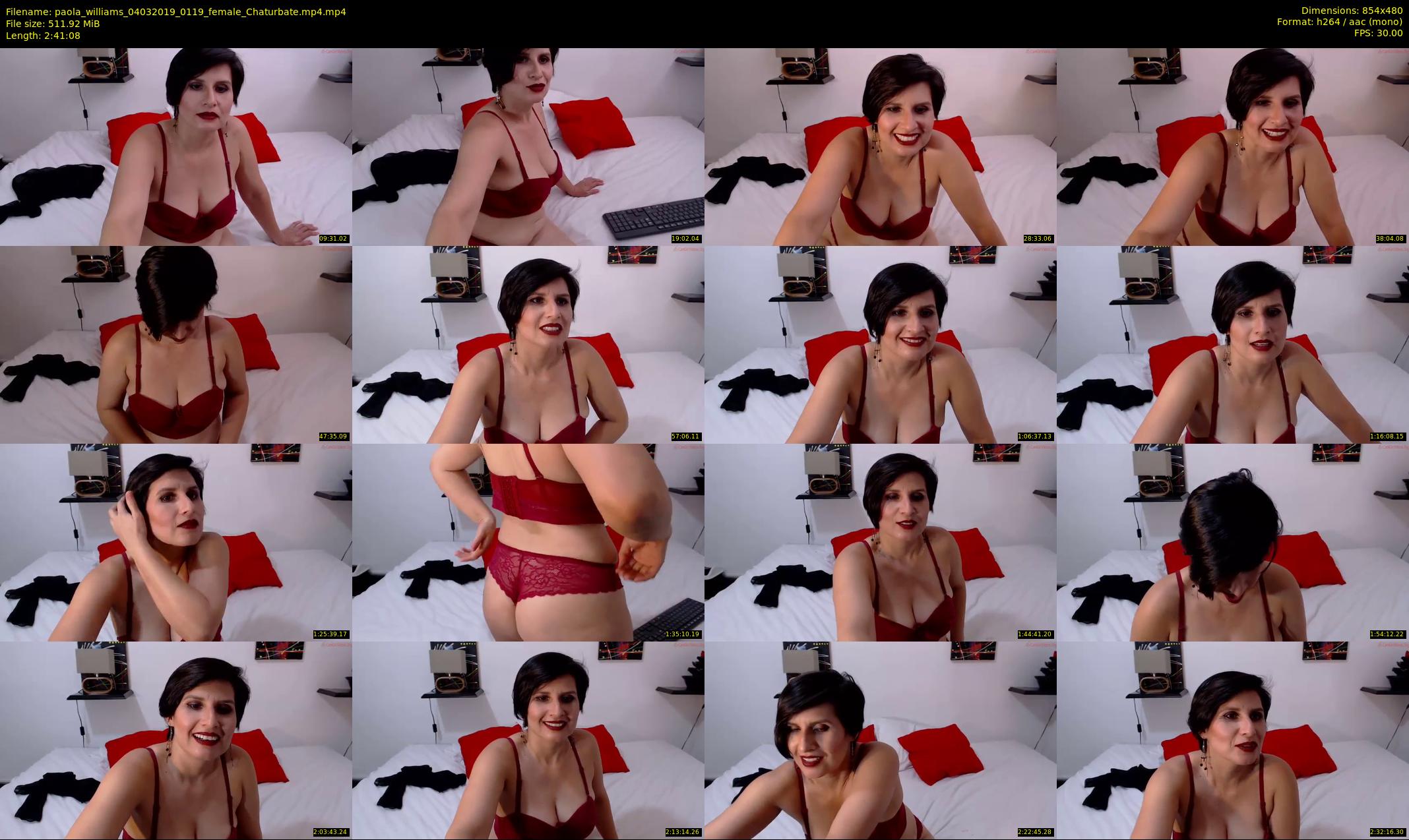 paola_williams — 162 minute Chaturbate female cam show recording, 480p, Mar 4, 2019