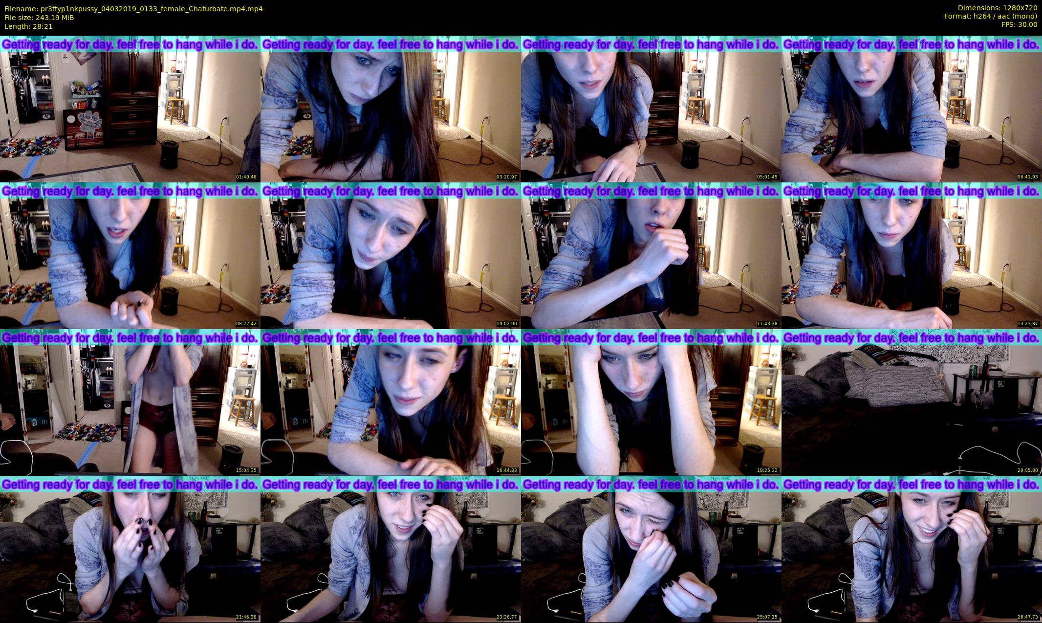 pr3ttyp1nkpussy — 29 minute Chaturbate couple cam show recording, 720p, Mar 4, 2019