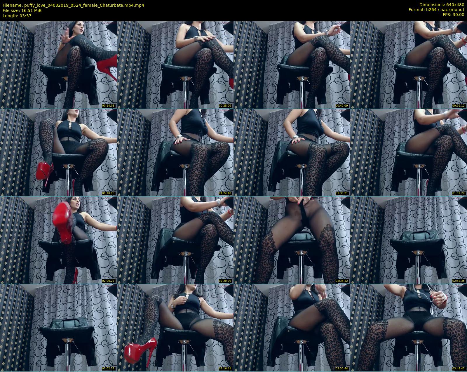 puffy_love — 4 minute Chaturbate female cam show recording, 480p, Mar 4, 2019