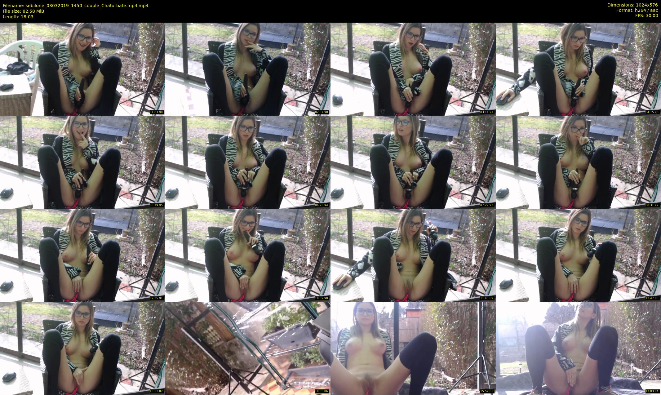 sebilone — 19 minute Chaturbate couple cam show recording, 480p, Mar 3, 2019