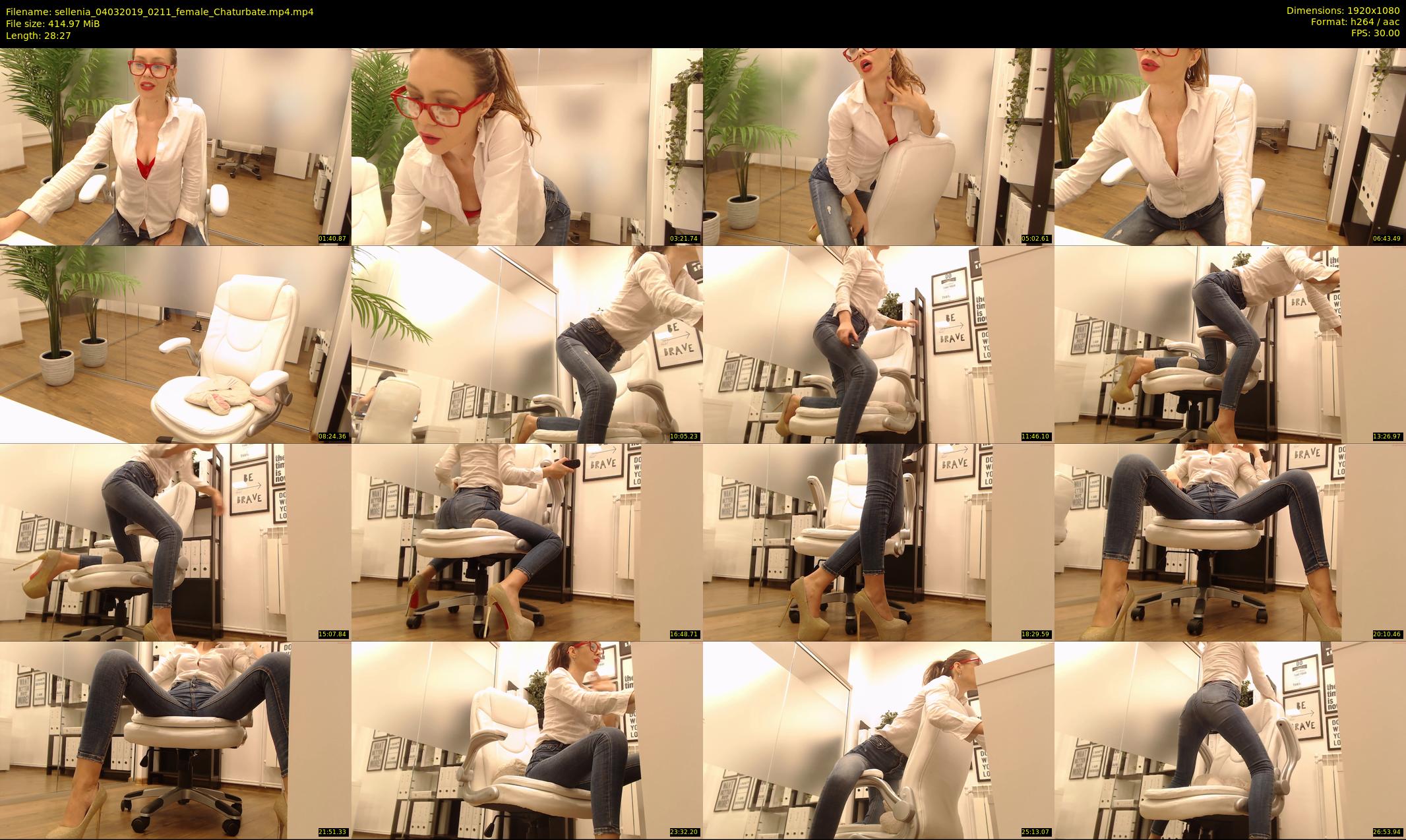 sellenia — 29 minute Chaturbate female cam show recording, 1080p, Mar 4, 2019
