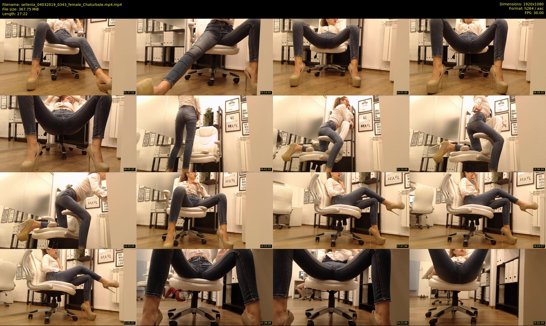 sellenia — 28 minute Chaturbate female cam show recording, 1080p, Mar 4, 2019