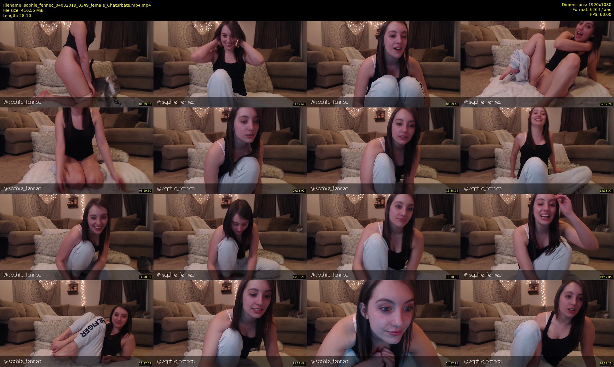 sophie_fennec — 29 minute Chaturbate female cam show recording, 1080p, Mar 4, 2019