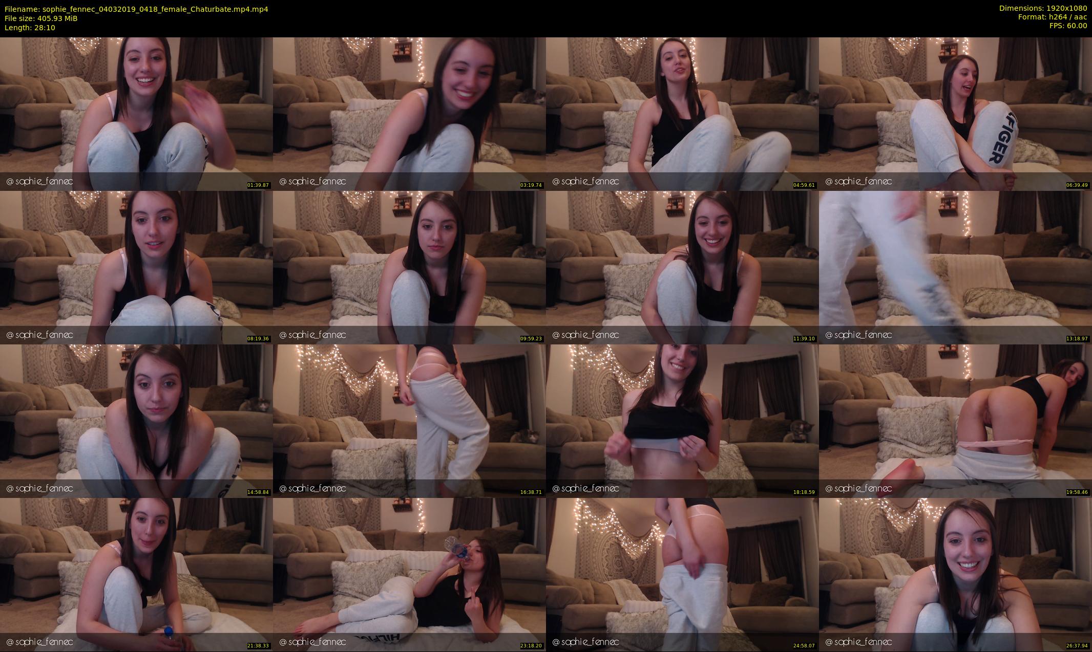 sophie_fennec — 29 minute Chaturbate female cam show recording, 1080p, Mar 4, 2019