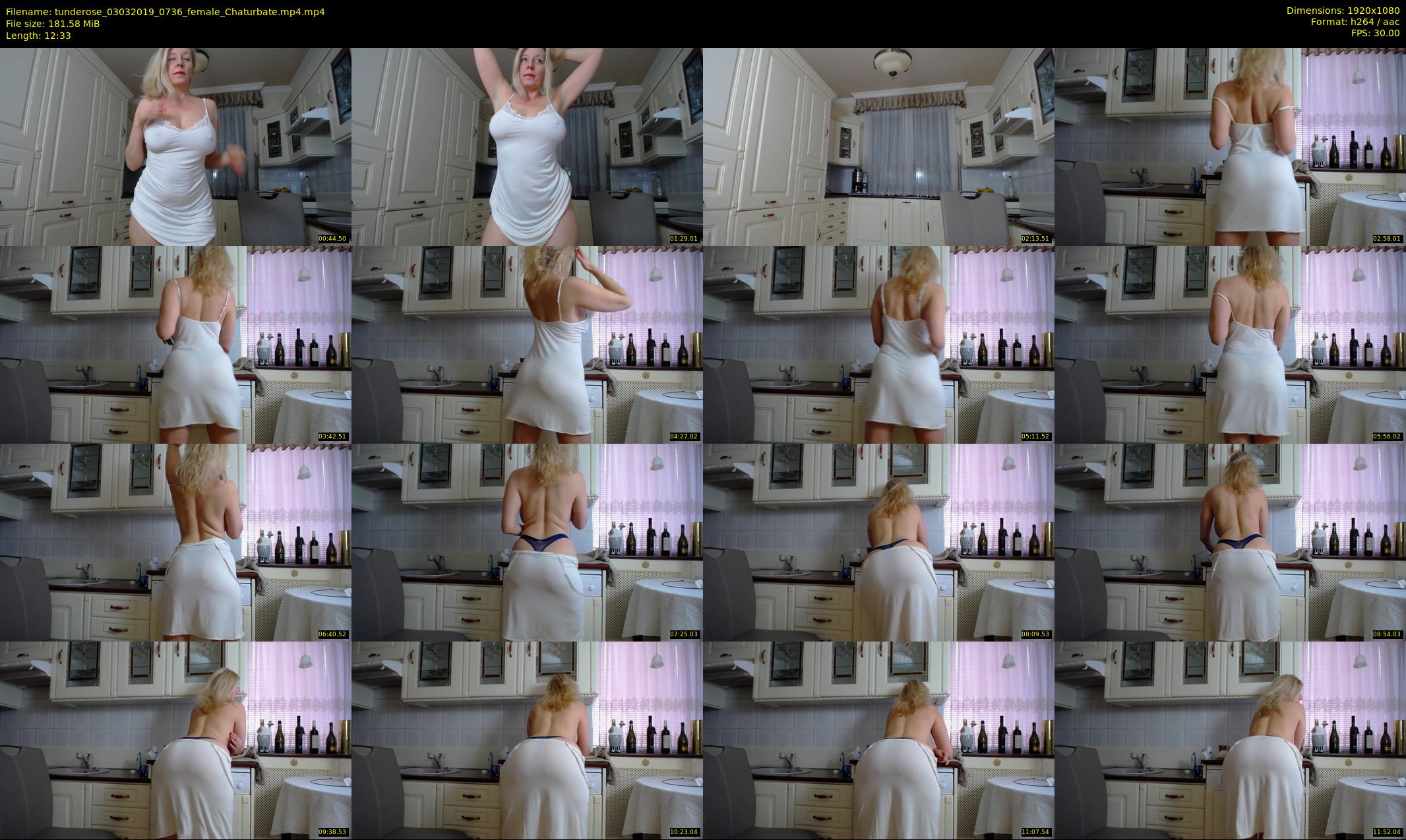 tunderose — 13 minute Chaturbate female cam show recording, 1080p, Mar 3, 2019
