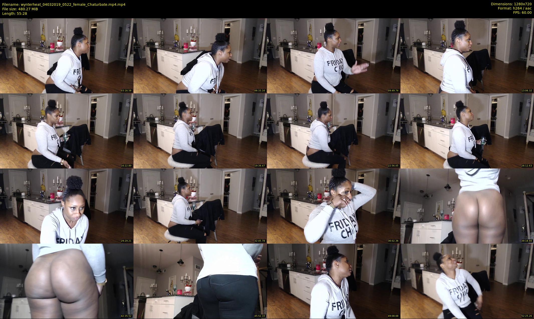 wynterheat — 56 minute Chaturbate female cam show recording, 720p, Mar 4, 2019