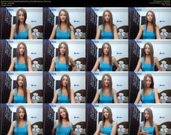 Anna_Shine89 — 22 minute MyFreeCams cam show recording, 480p, Mar 4, 2019