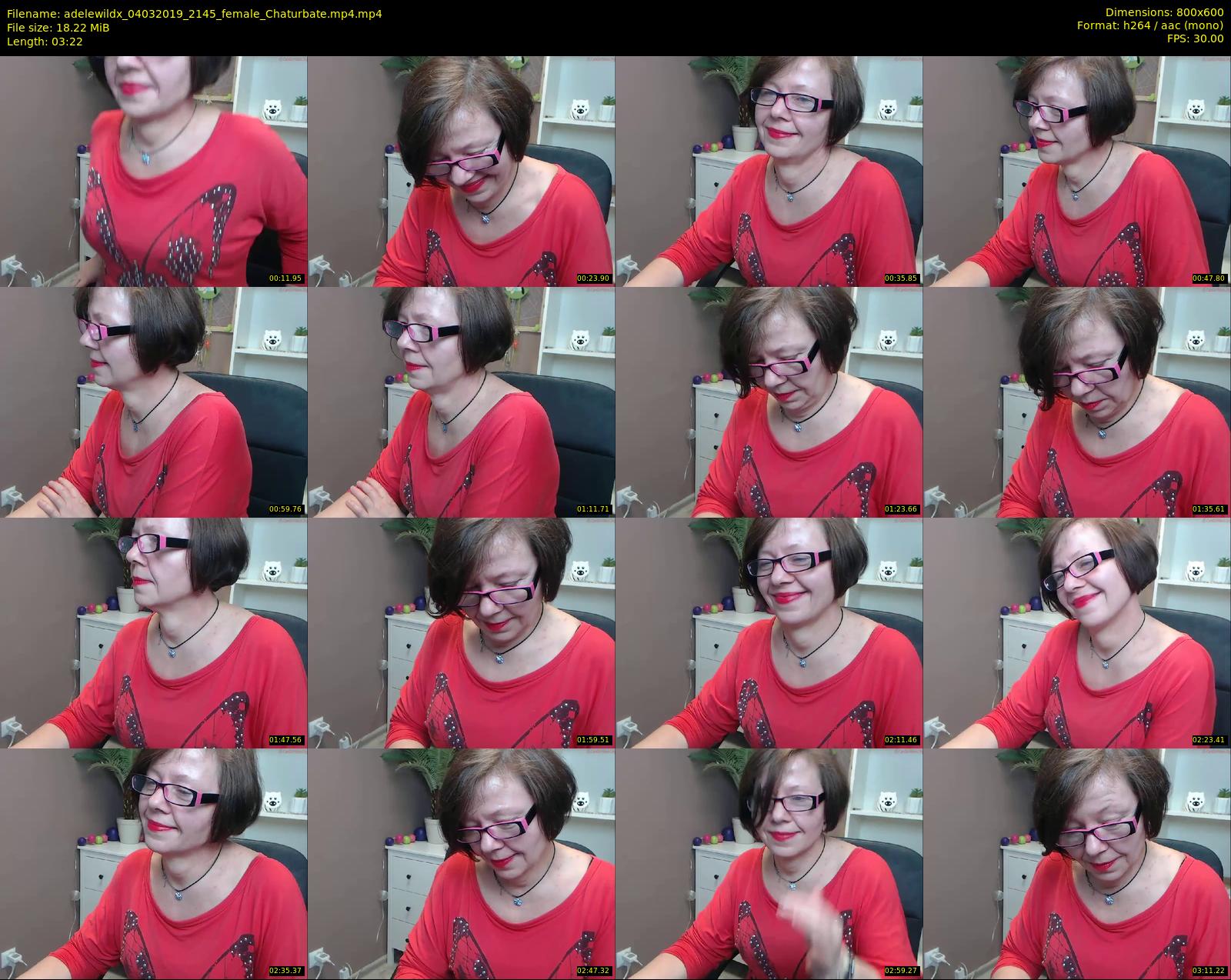 adelewildx — 4 minute Chaturbate female cam show recording, 480p, Mar 4, 2019