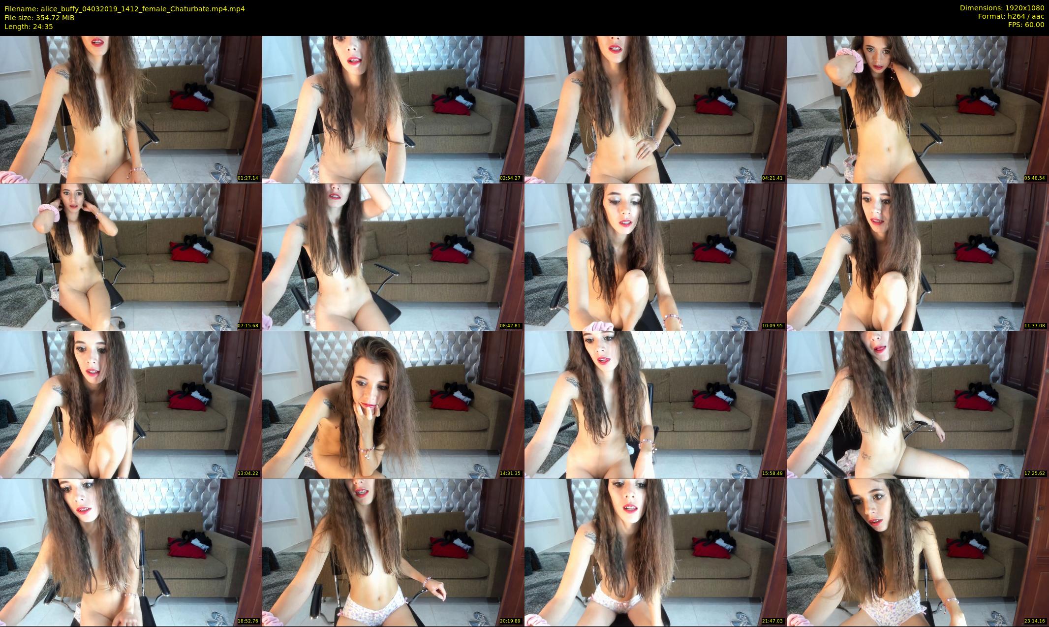 alice_buffy — 25 minute Chaturbate female cam show recording, 1080p, Mar 4, 2019