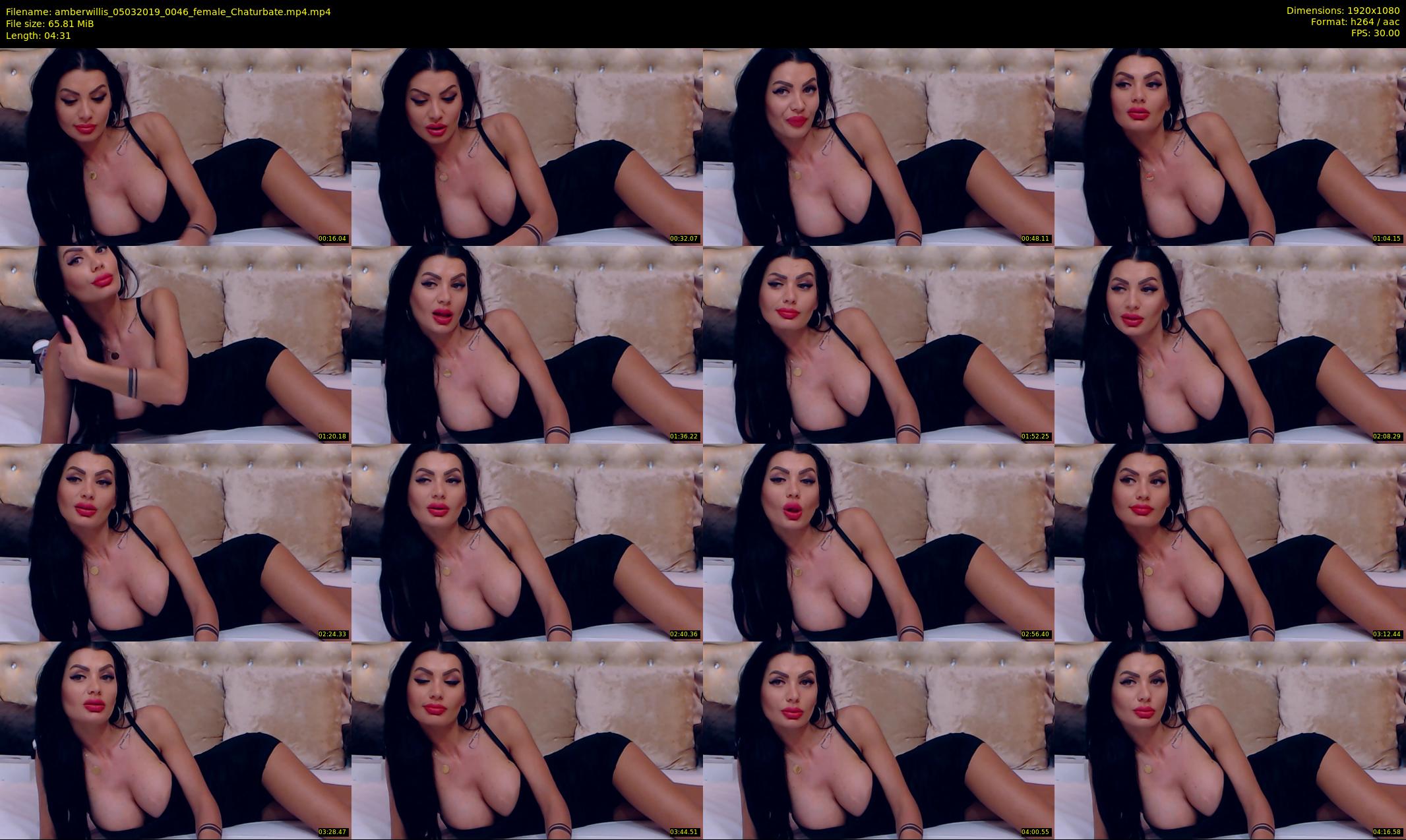 amberwillis — 5 minute Chaturbate female cam show recording, 1080p, Mar 5, 2019