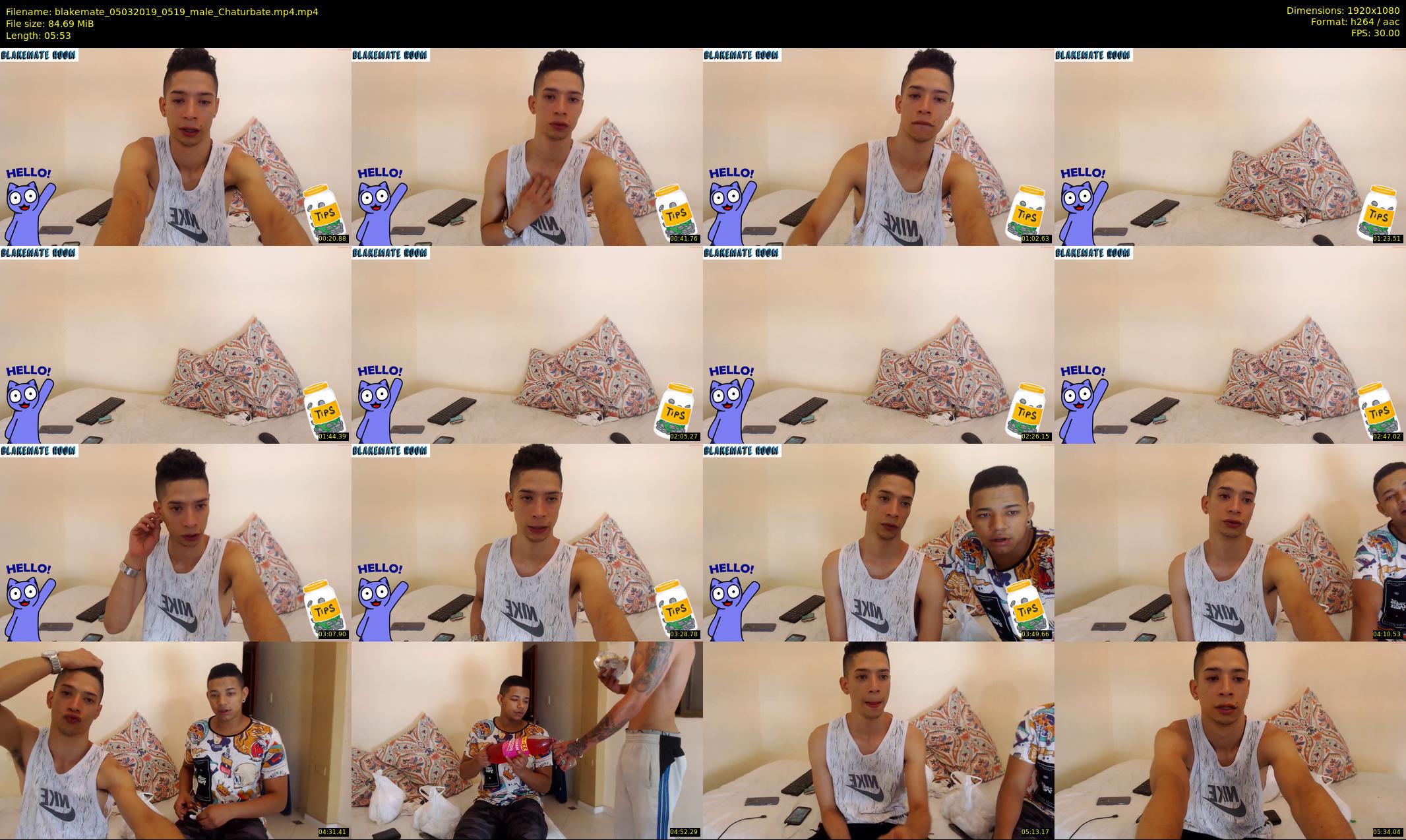 blakemate — 6 minute Chaturbate male cam show recording, 1080p, Mar 5, 2019