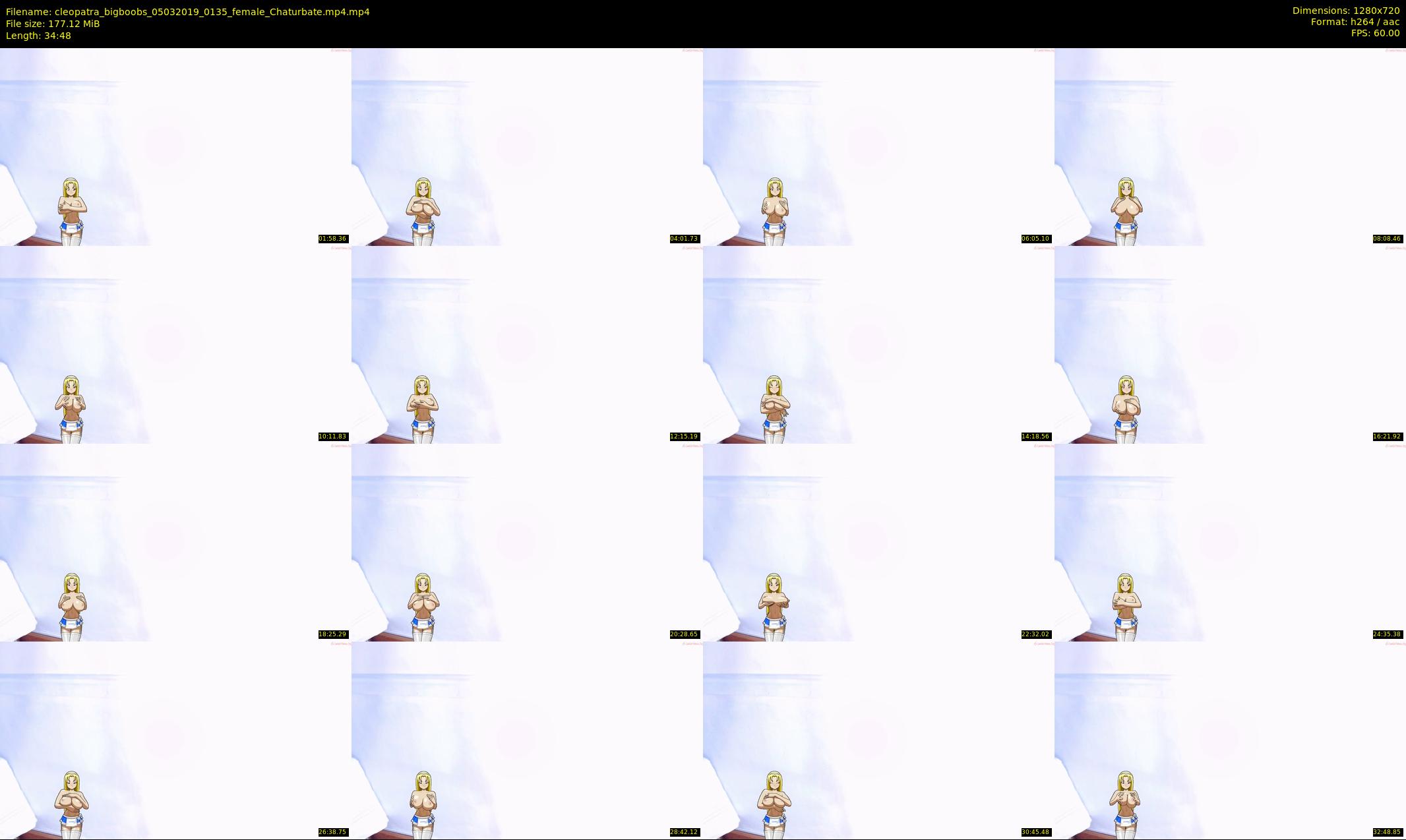 cleopatra_bigboobs — 35 minute Chaturbate female cam show recording, 720p, Mar 5, 2019