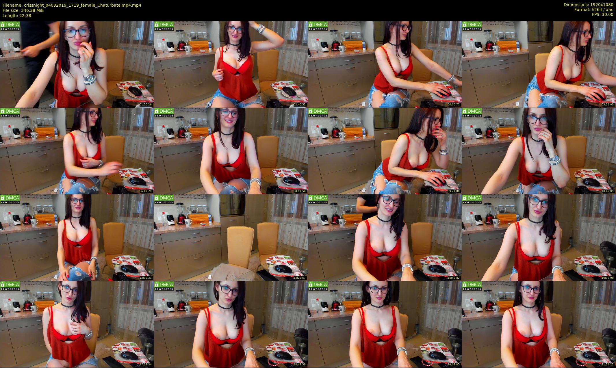 crissnight — 23 minute Chaturbate female cam show recording, 1080p, Mar 4, 2019