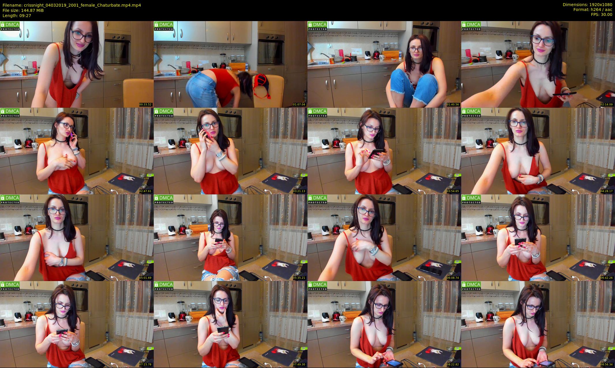 crissnight — 10 minute Chaturbate female cam show recording, 1080p, Mar 4, 2019