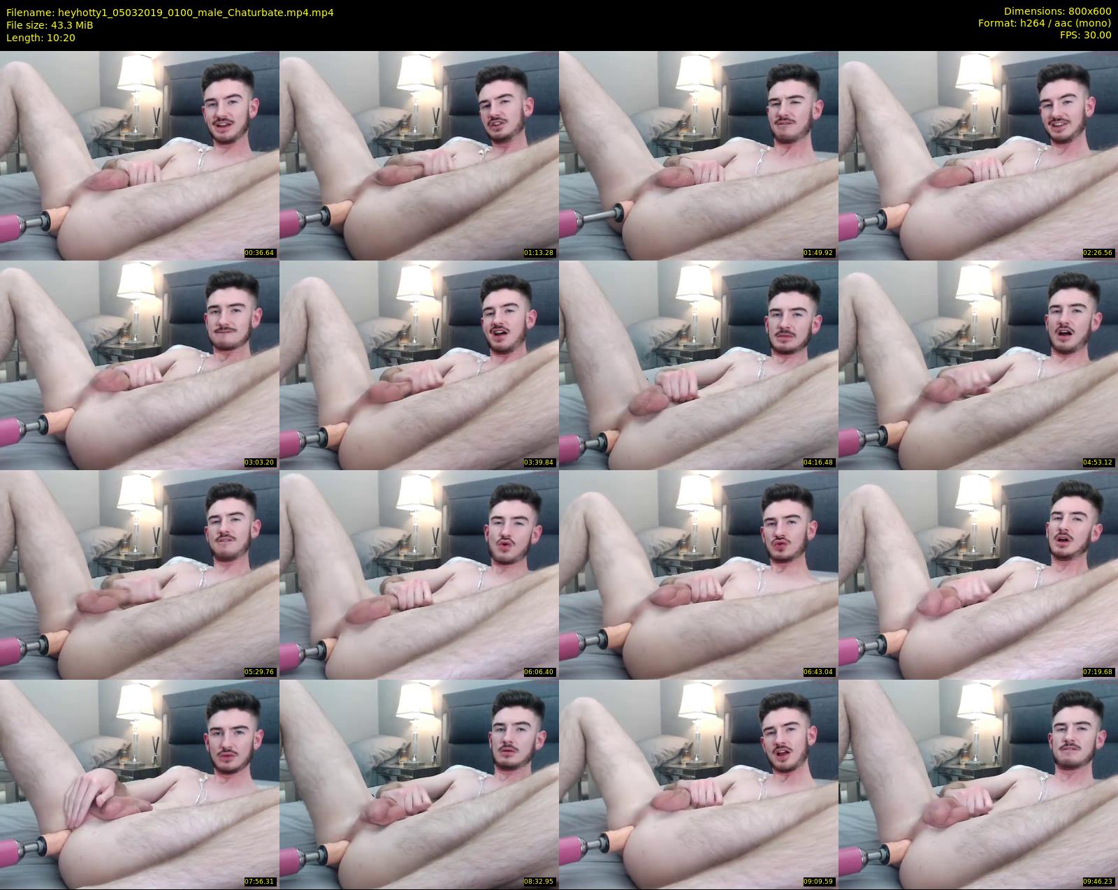 heyhotty1 — 11 minute Chaturbate male cam show recording, 480p, Mar 5, 2019