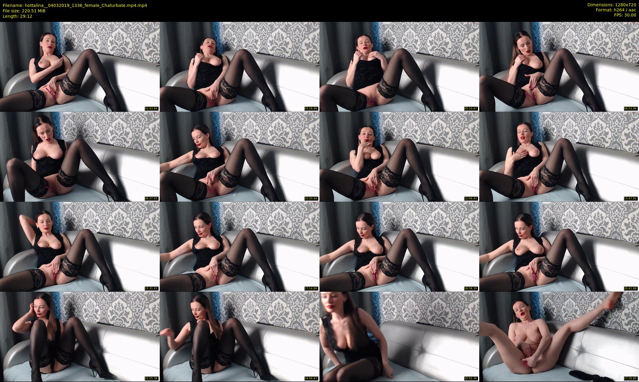 hottalina_ — 30 minute Chaturbate female cam show recording, 720p, Mar 4, 2019