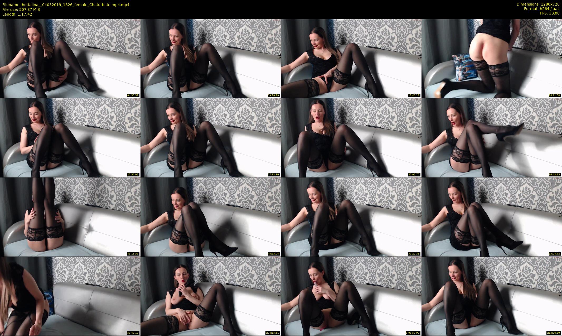 hottalina_ — 78 minute Chaturbate female cam show recording, 720p, Mar 4, 2019